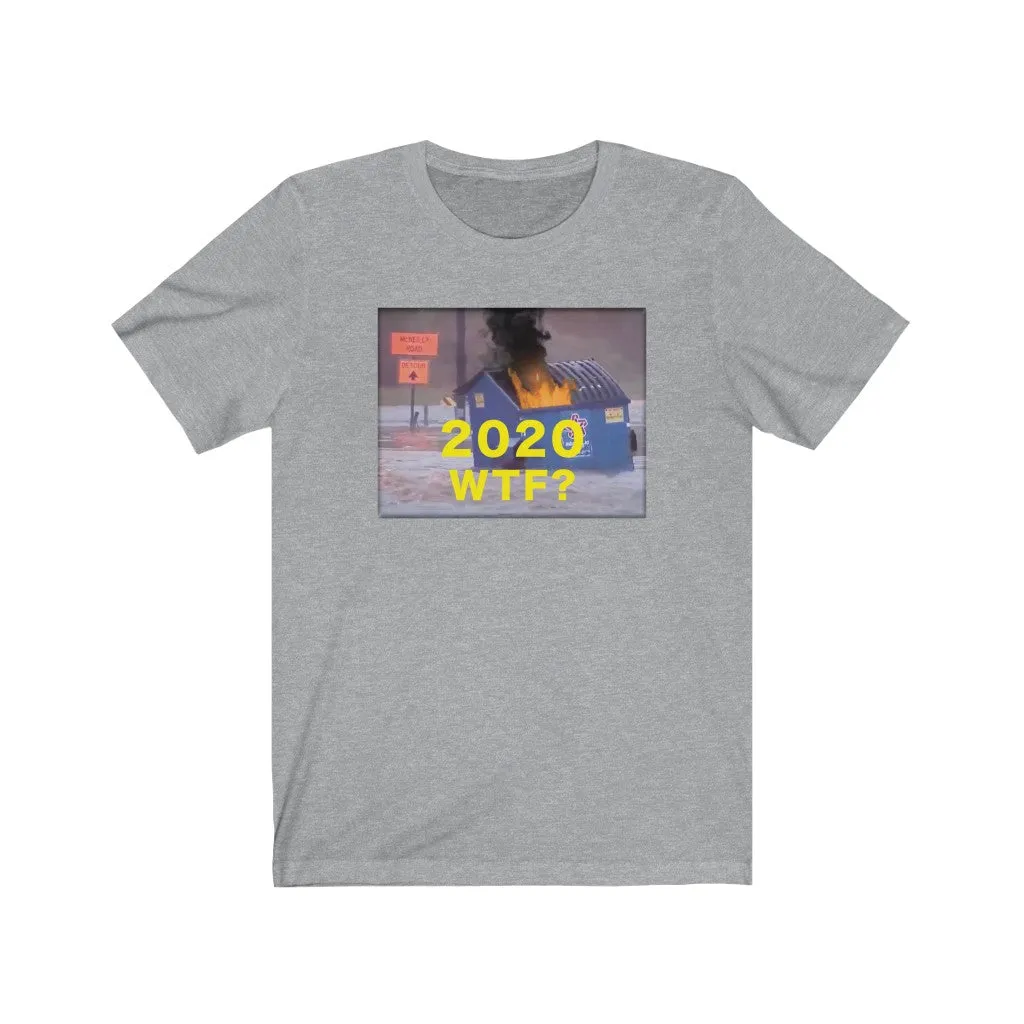 2020 Dumpster Fire in a Flood Unisex Tee