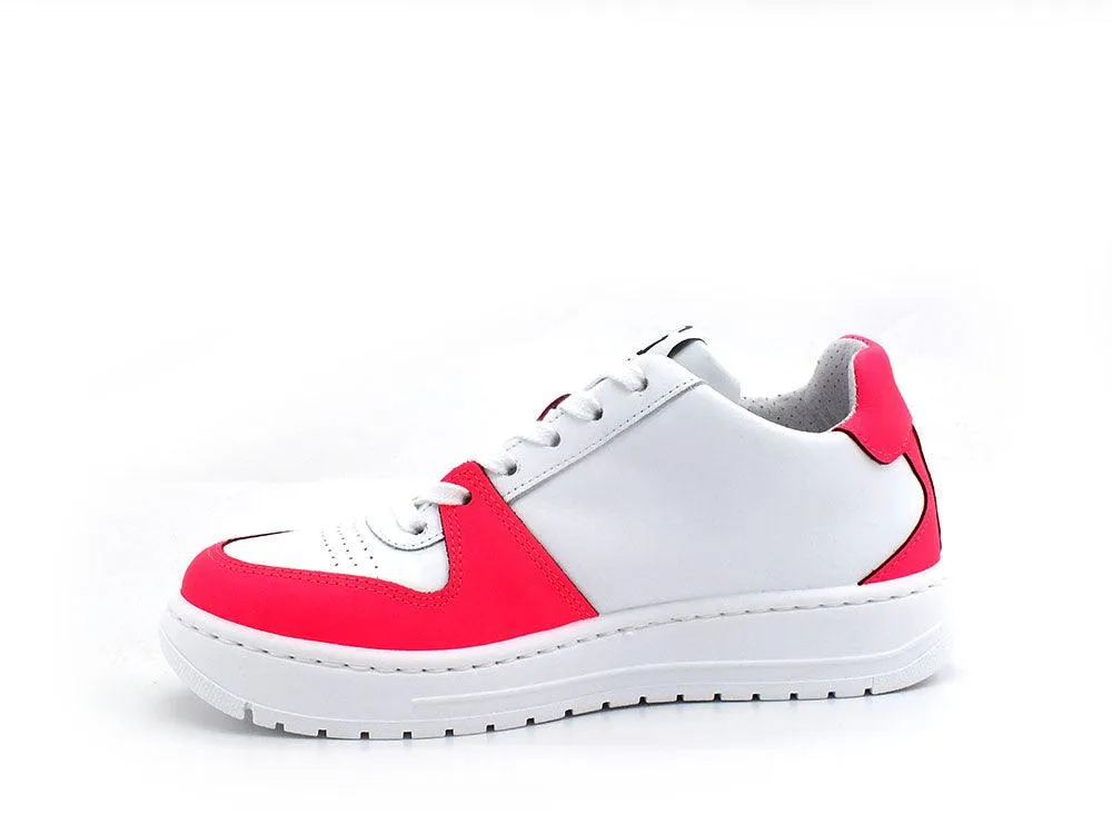 2STAR Sneaker King Low White Pink Fluo 2SD3478