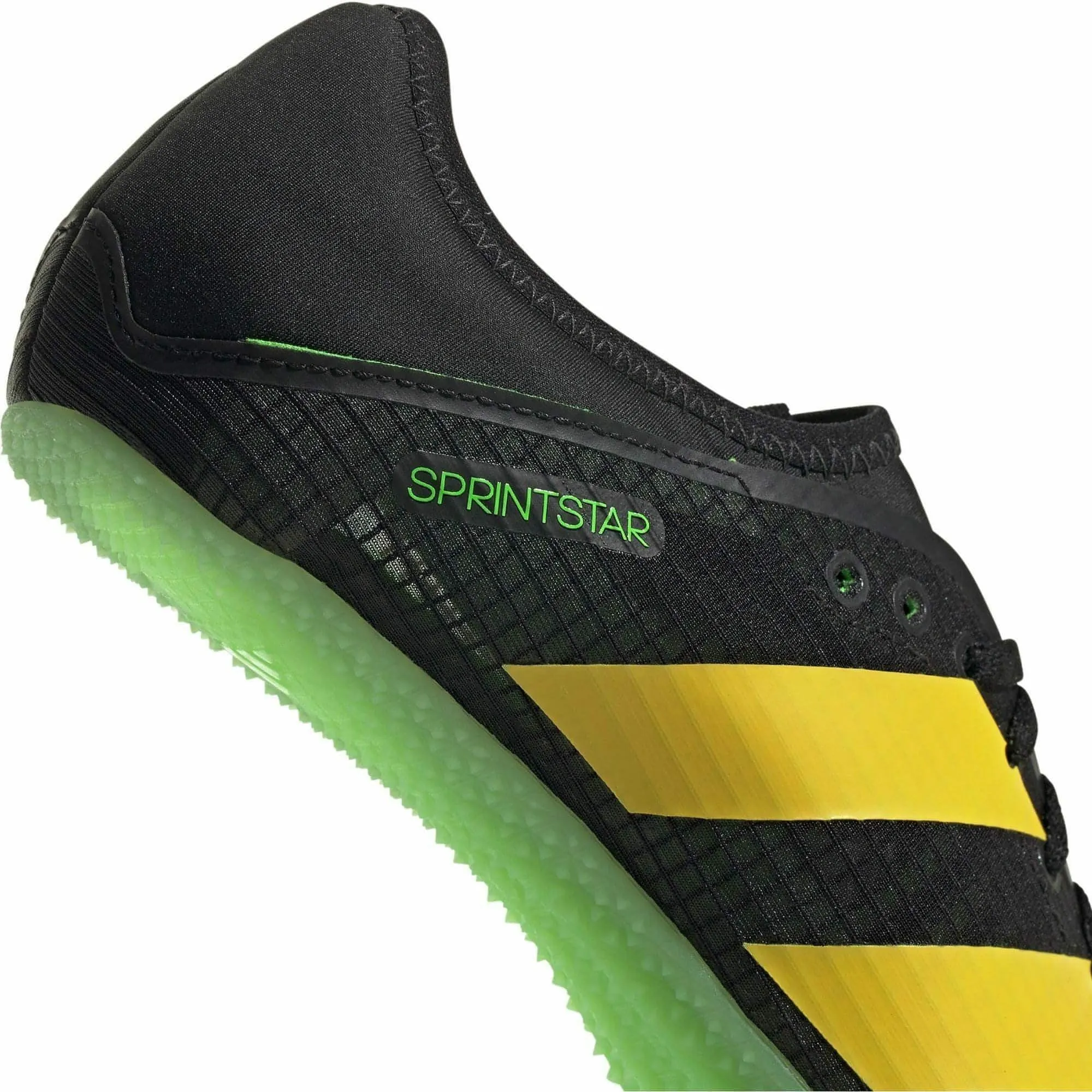 adidas Sprintstar Running Spikes - Black