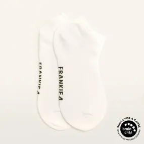 Adult Ankle Ribbed White 2 pack