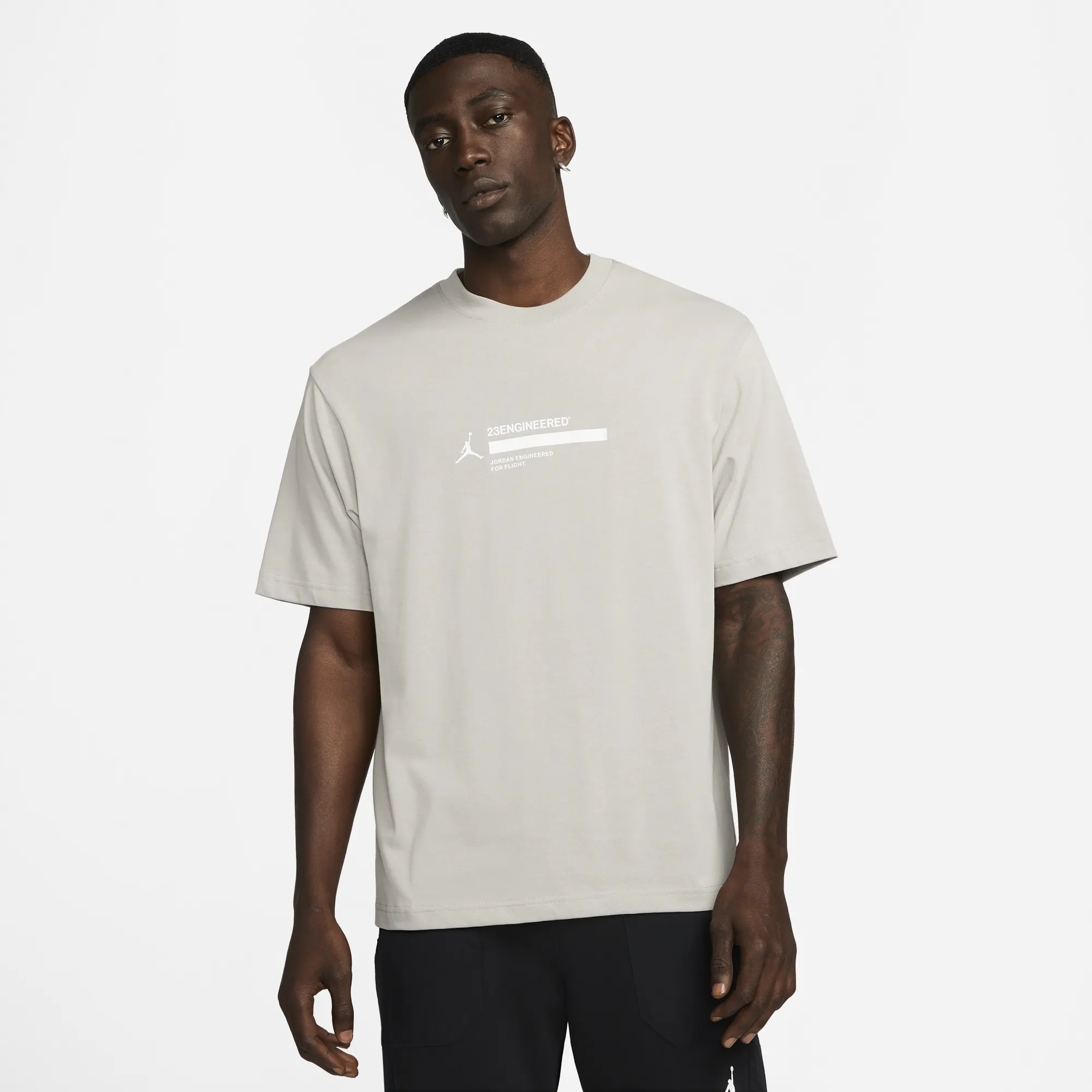 Air Jordan Mens 23 Engineered T-Shirt 'College Grey'