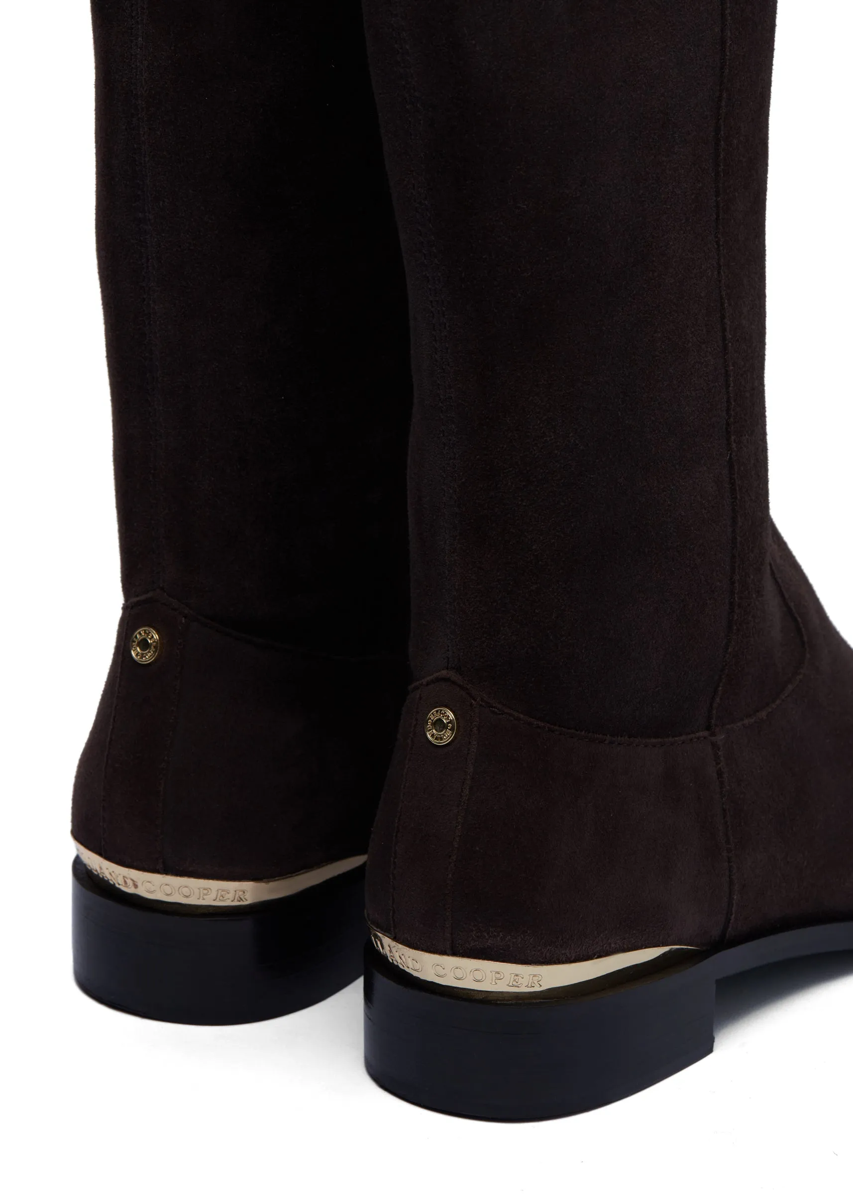 Albany Knee Boot (Chocolate Suede)