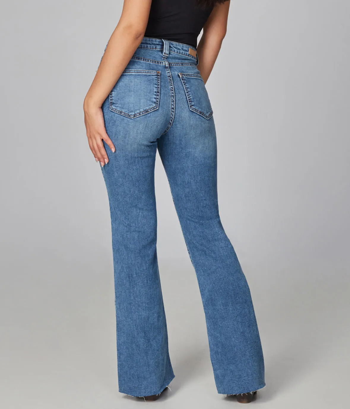 ALICE-BM High Rise Flare Jeans