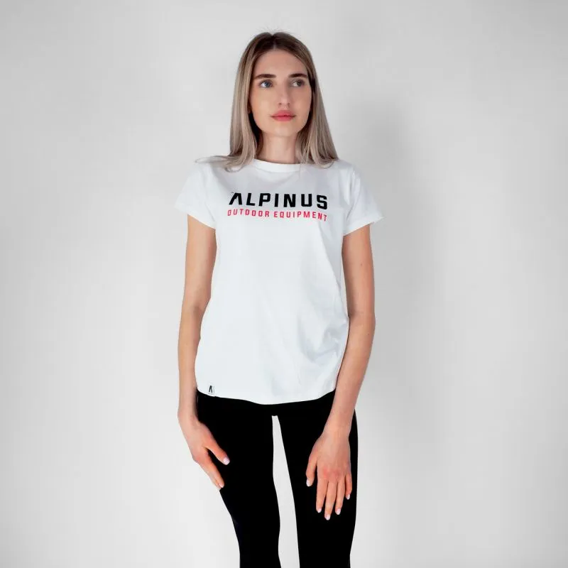 Alpinus Womens Chiavenna T-shirt - White