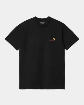 American Script T-Shirt | Black