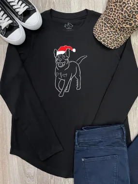 Australian Cattle Dog Christmas Edition Olivia Long Sleeve Tee