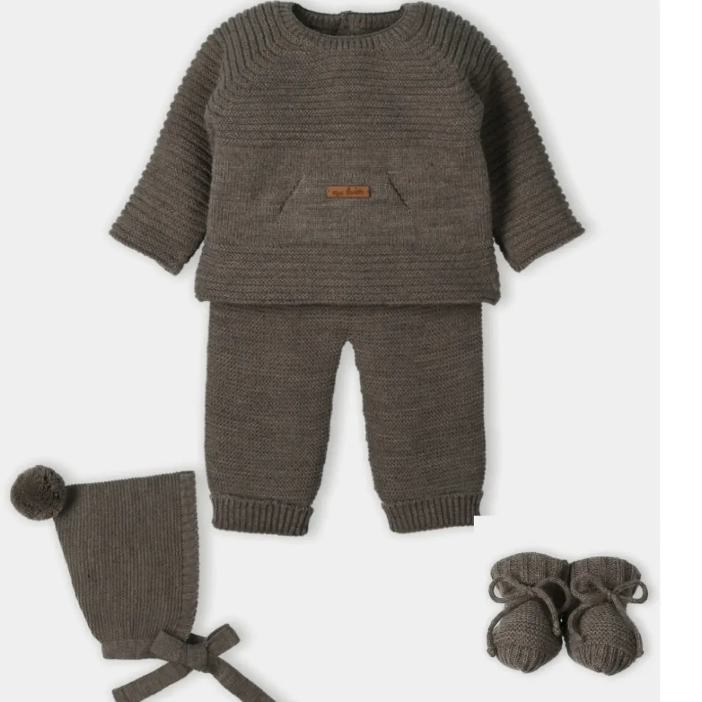 AW Mac Ilusion Boys Knitted 3 Piece Set