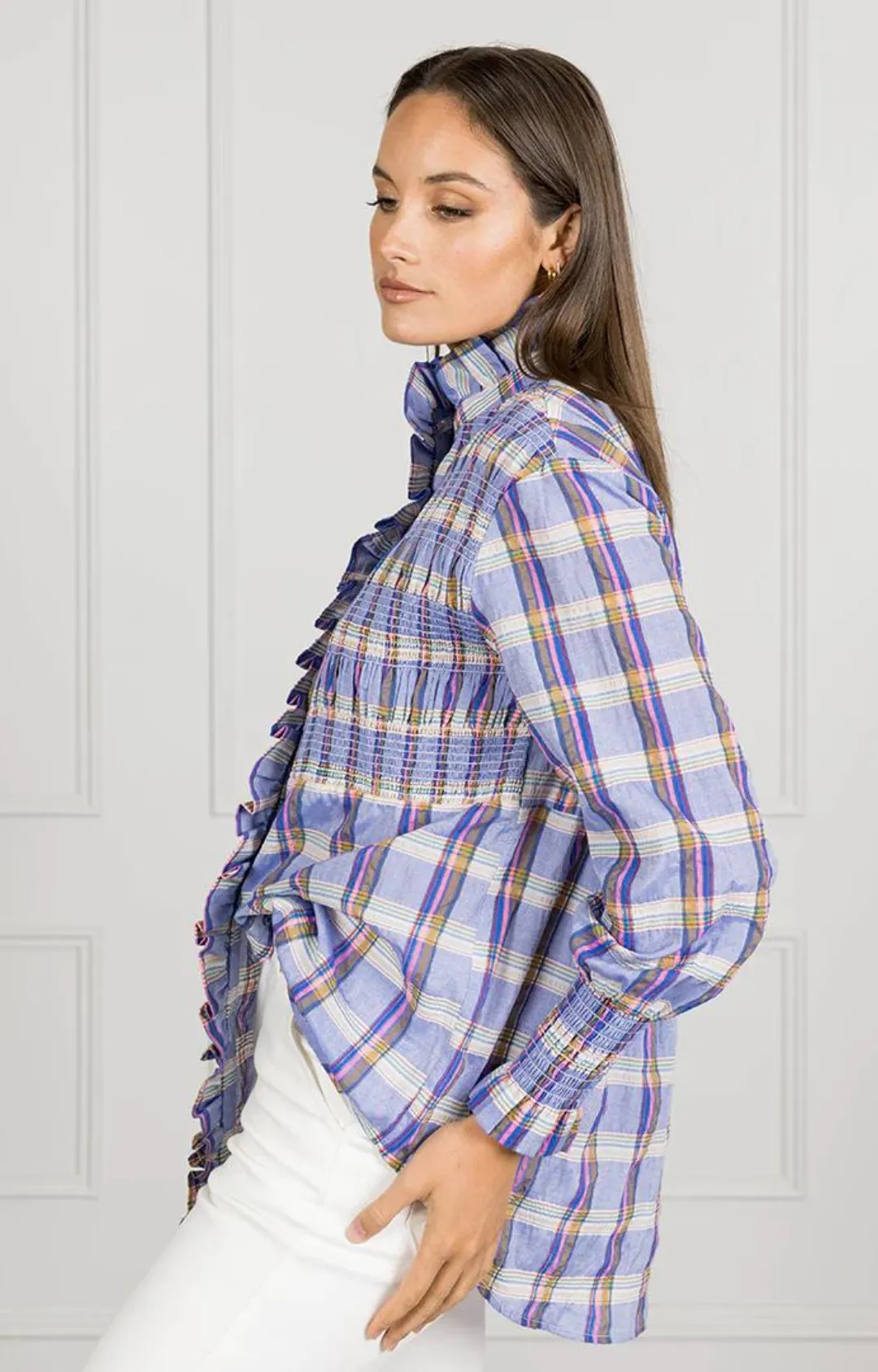 Ayre Plaid Shirt - Blue