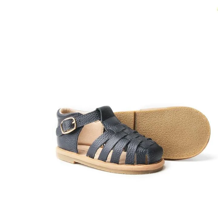 Baby Shoe - Little MeMe Frankie Sandal Navy