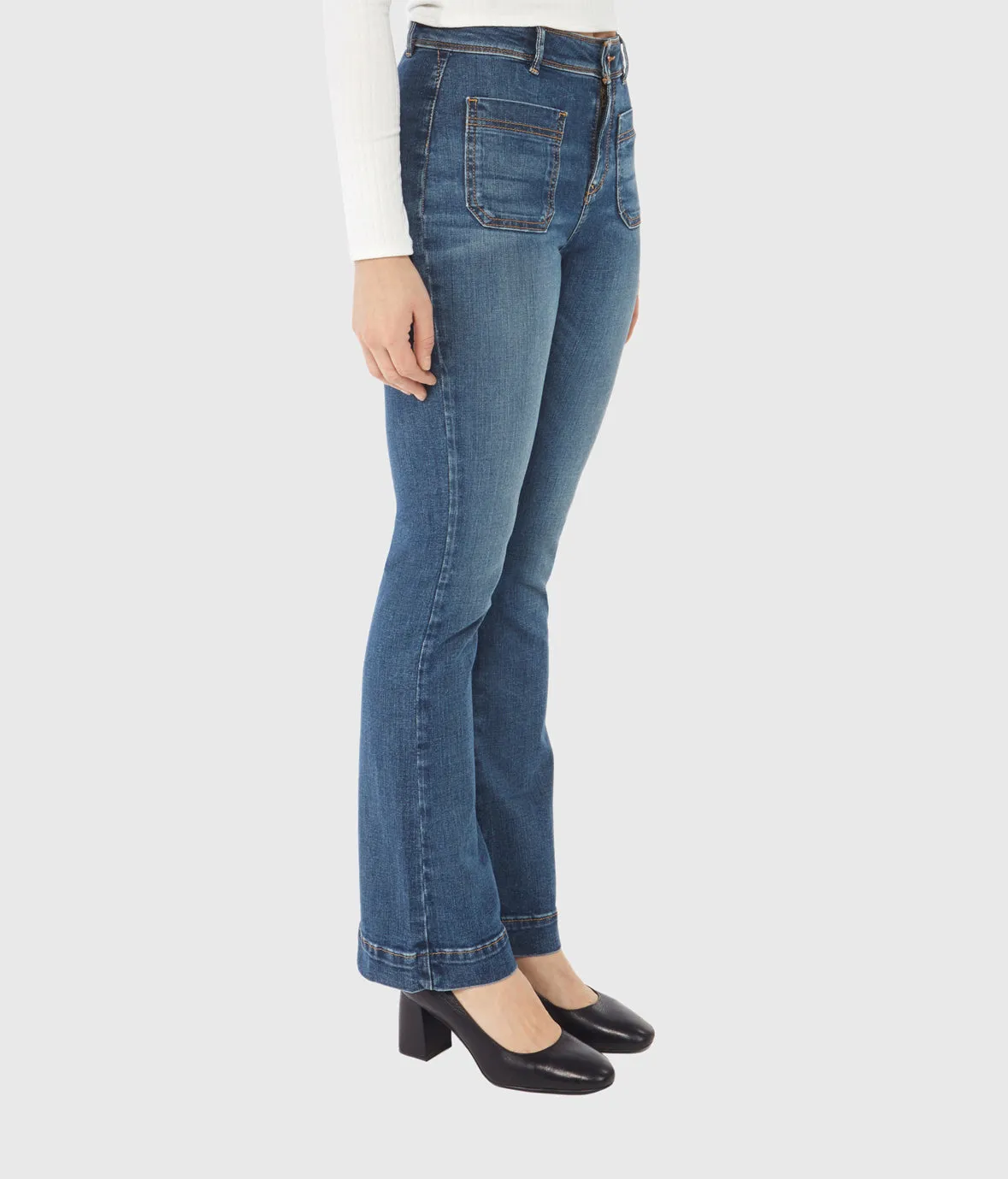 Billie-RCB High-Rise Bootcut Jeans