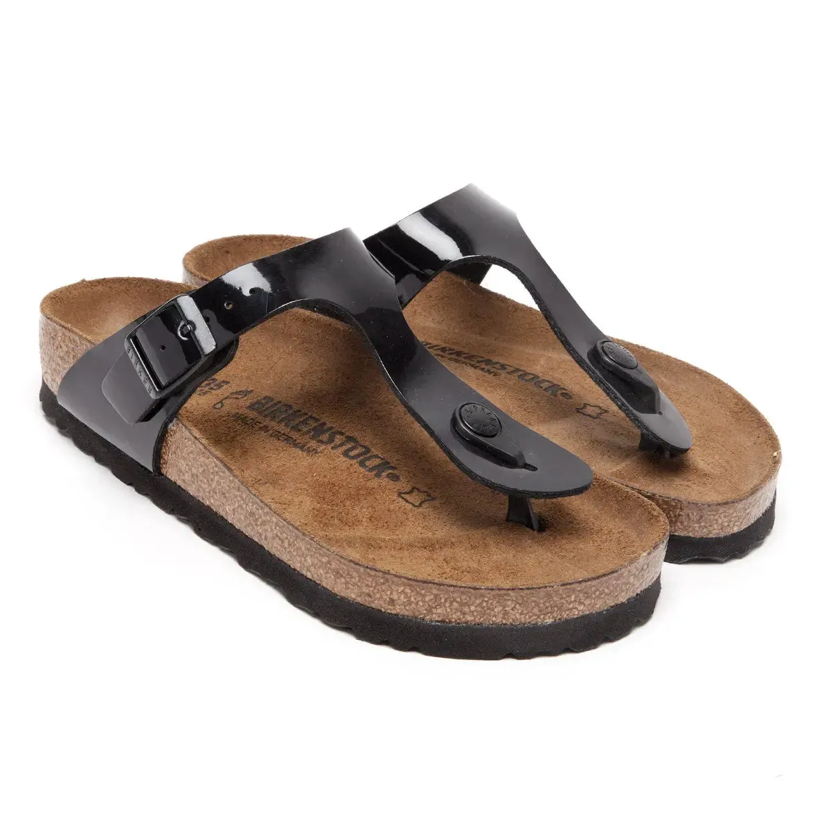 Birkenstock Gizeh Birko-Flor Patent Sandals