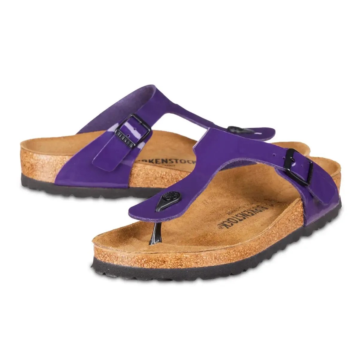 Birkenstock Gizeh Birko-Flor Patent Sandals