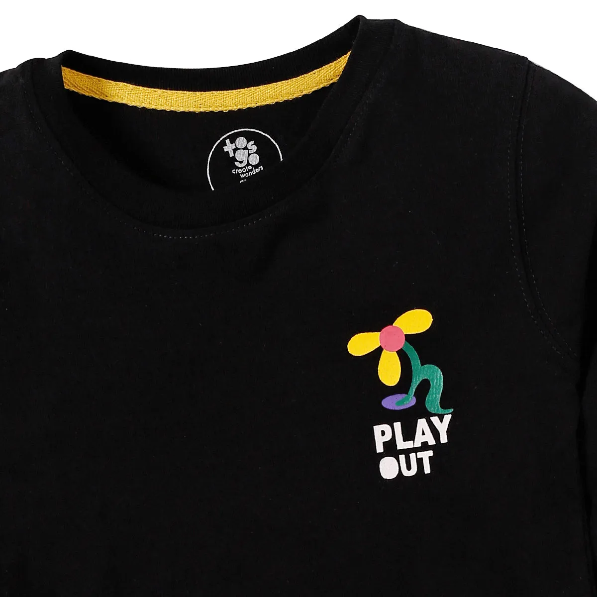 Black Play Out T-Shirt