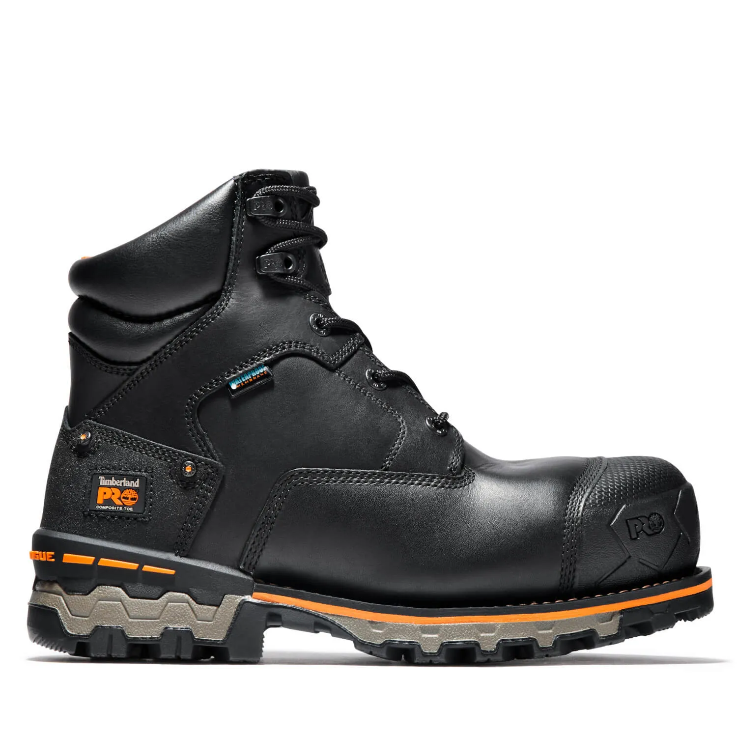 Boondock 6 Inch Composite-Toe Waterproof Work Boot Black