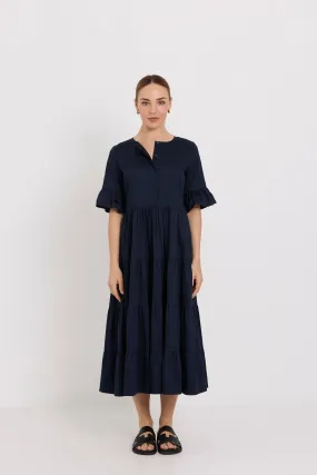 Bridie Dress | French Navy