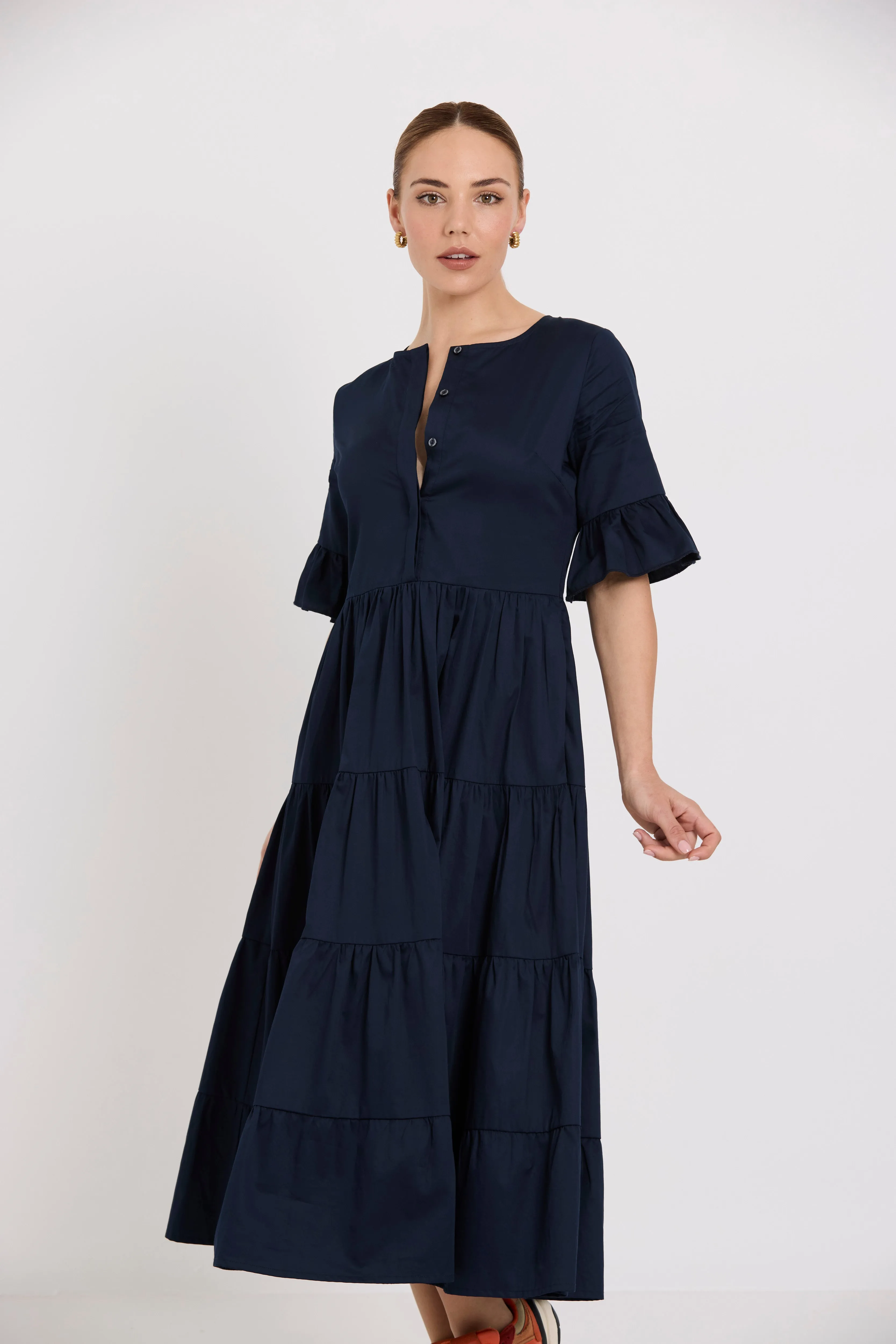 Bridie Dress | French Navy