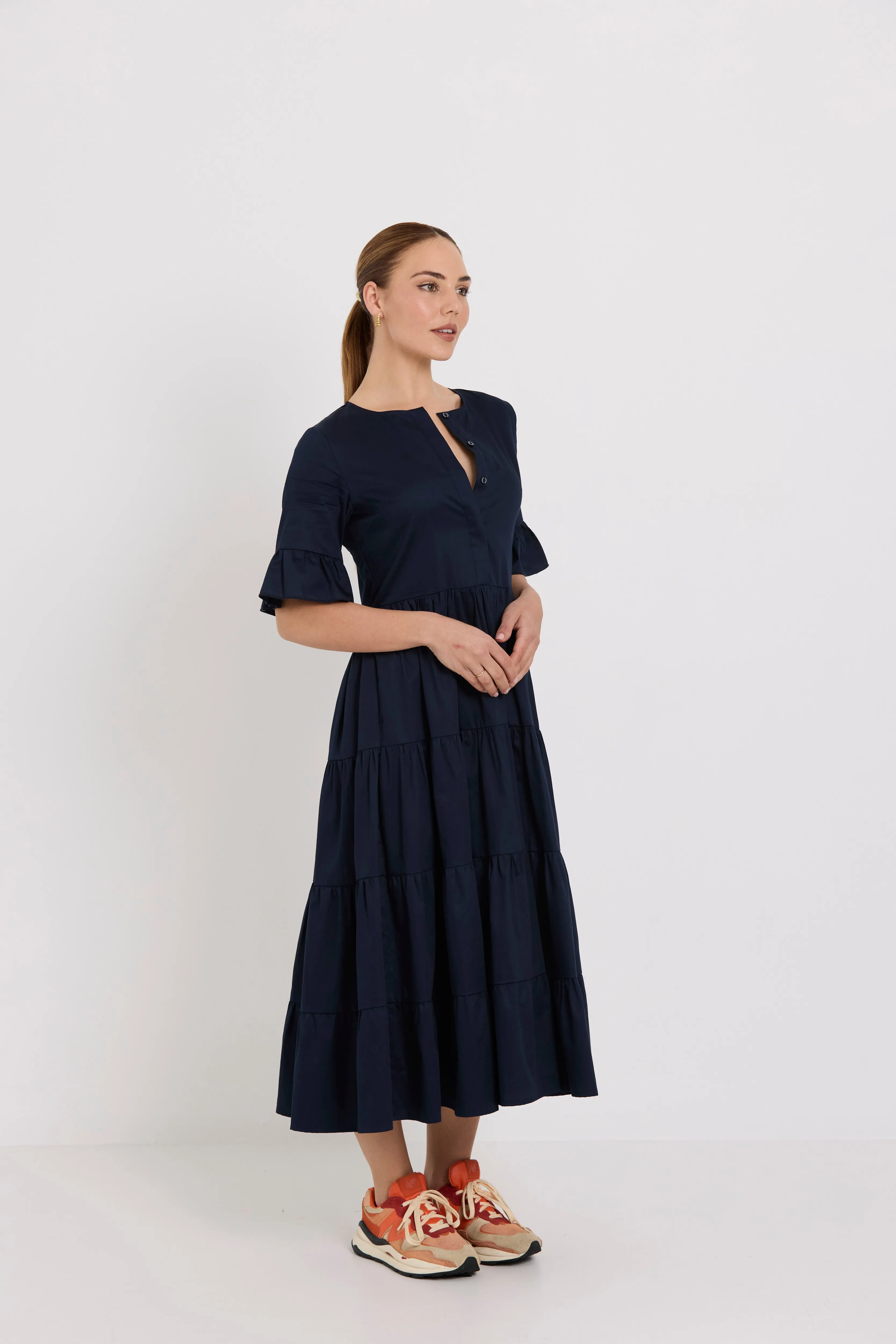 Bridie Dress | French Navy