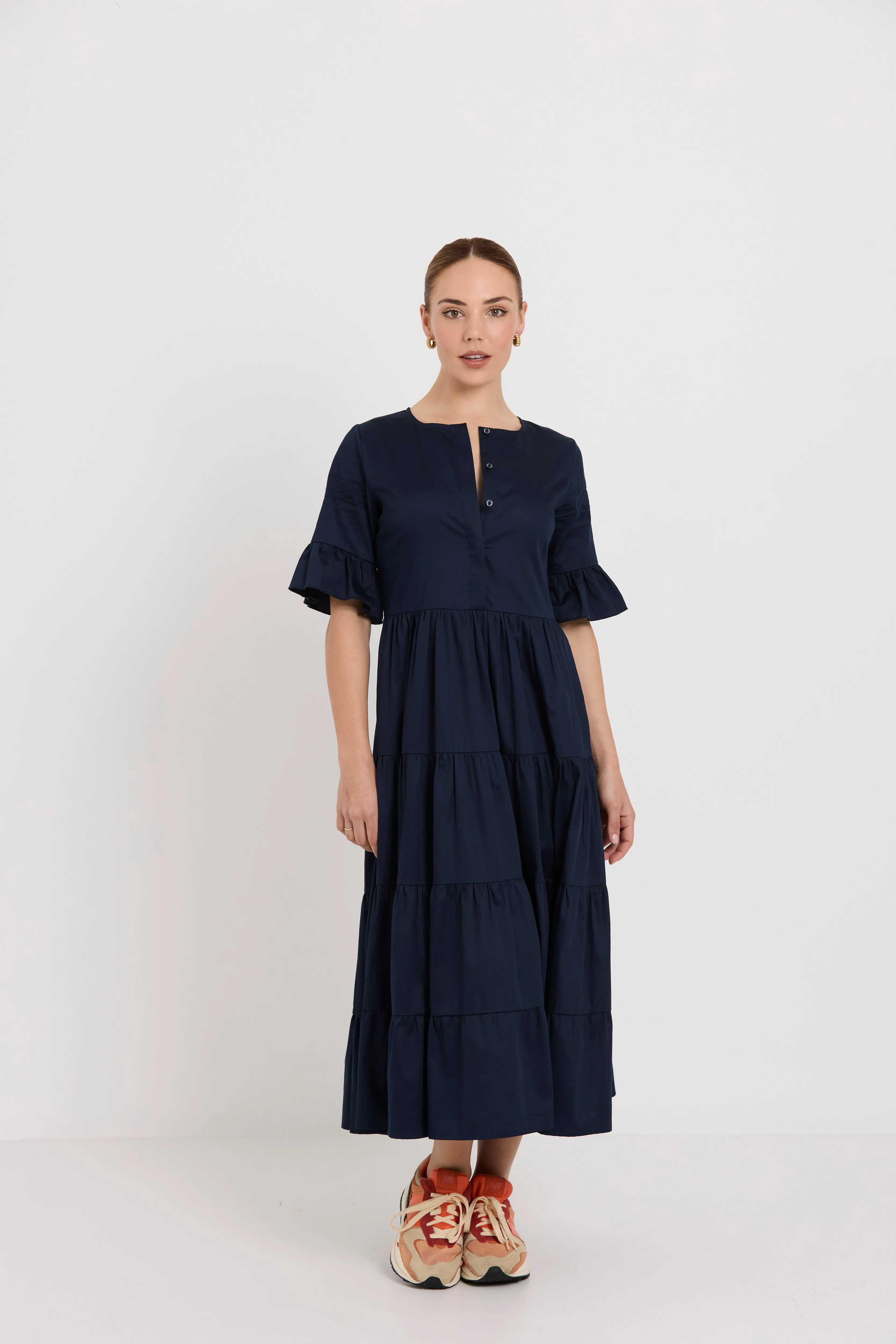 Bridie Dress | French Navy