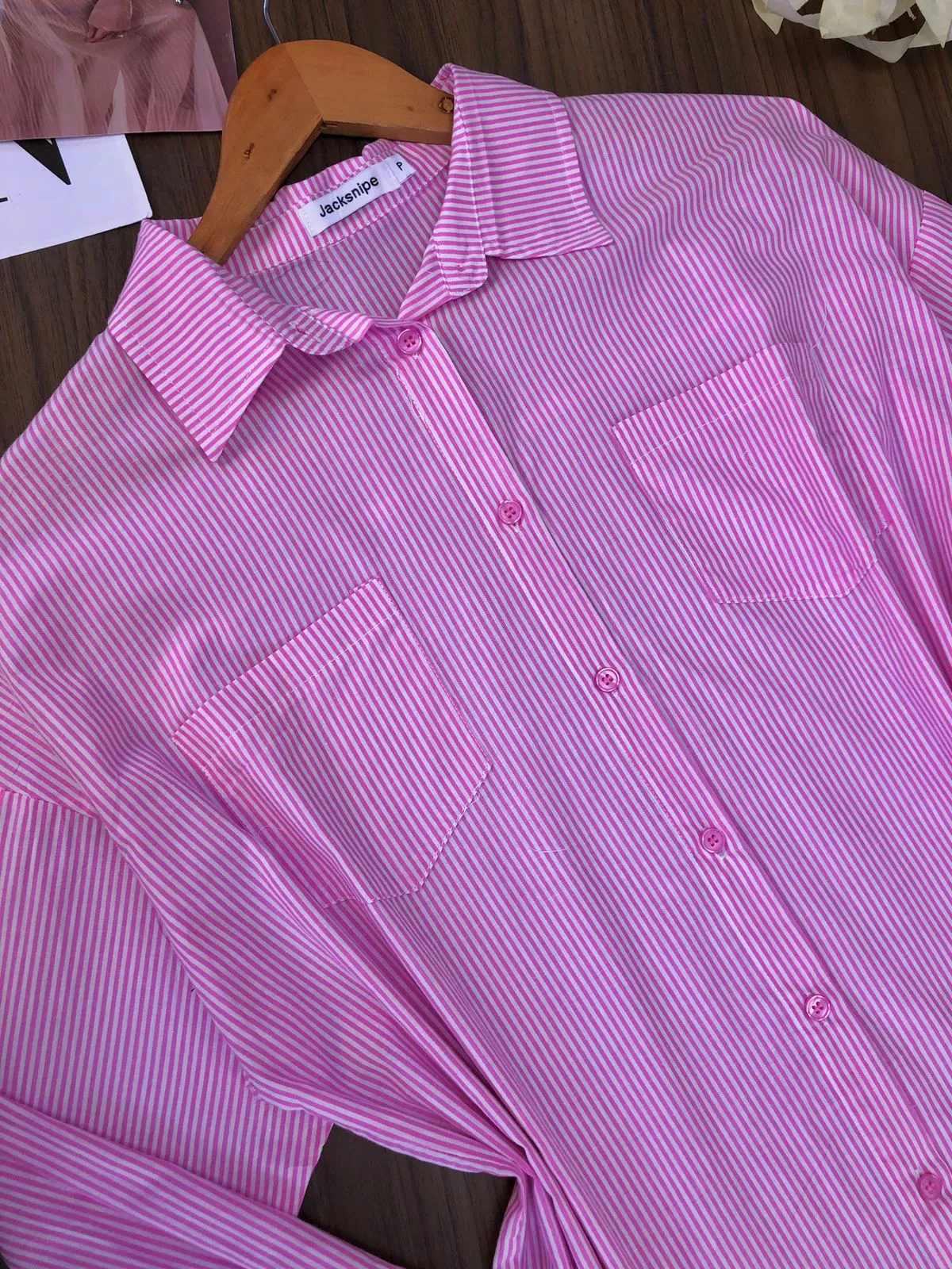 Camisa Listrada 8011 4/B)