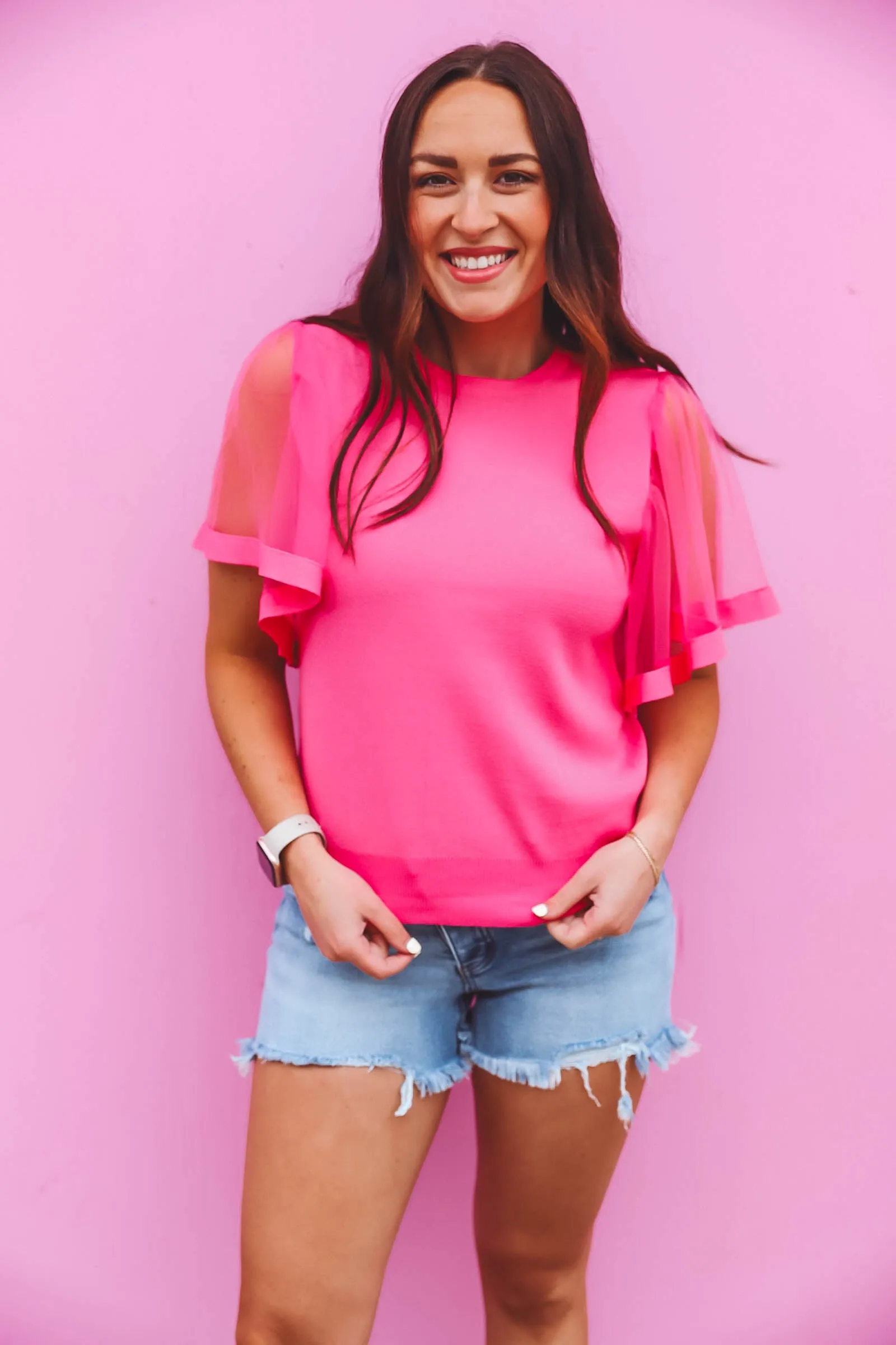 Candace Top-Pink