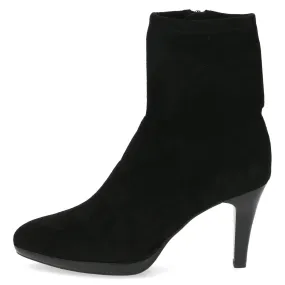 Caprice Dress Boots Black Suede G Fit 25338-41 044 sale