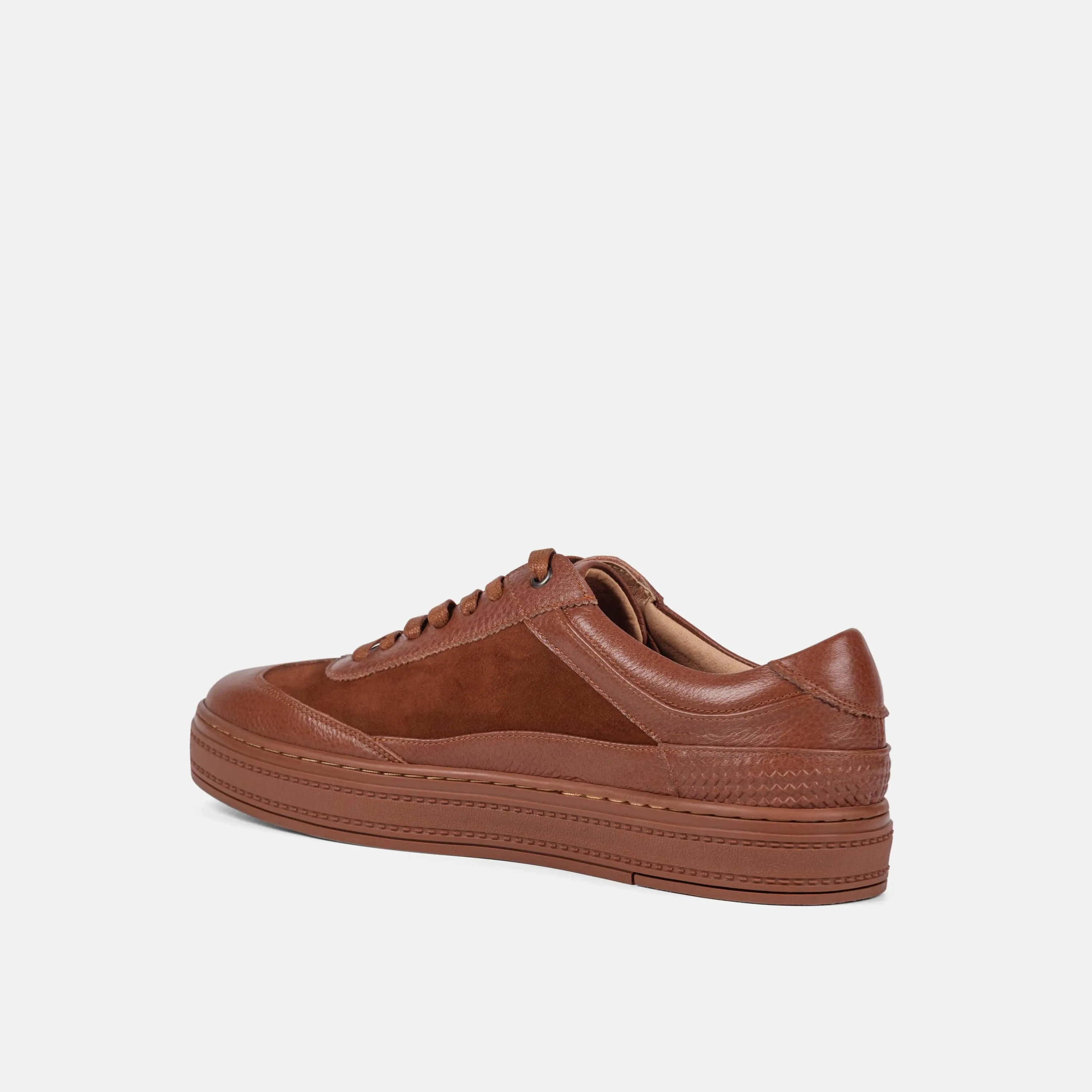 Captain Caramel Suede Sneakers