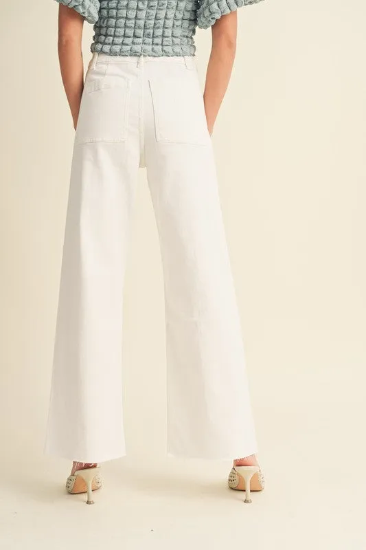 CARSON WIDE LEG PANTS