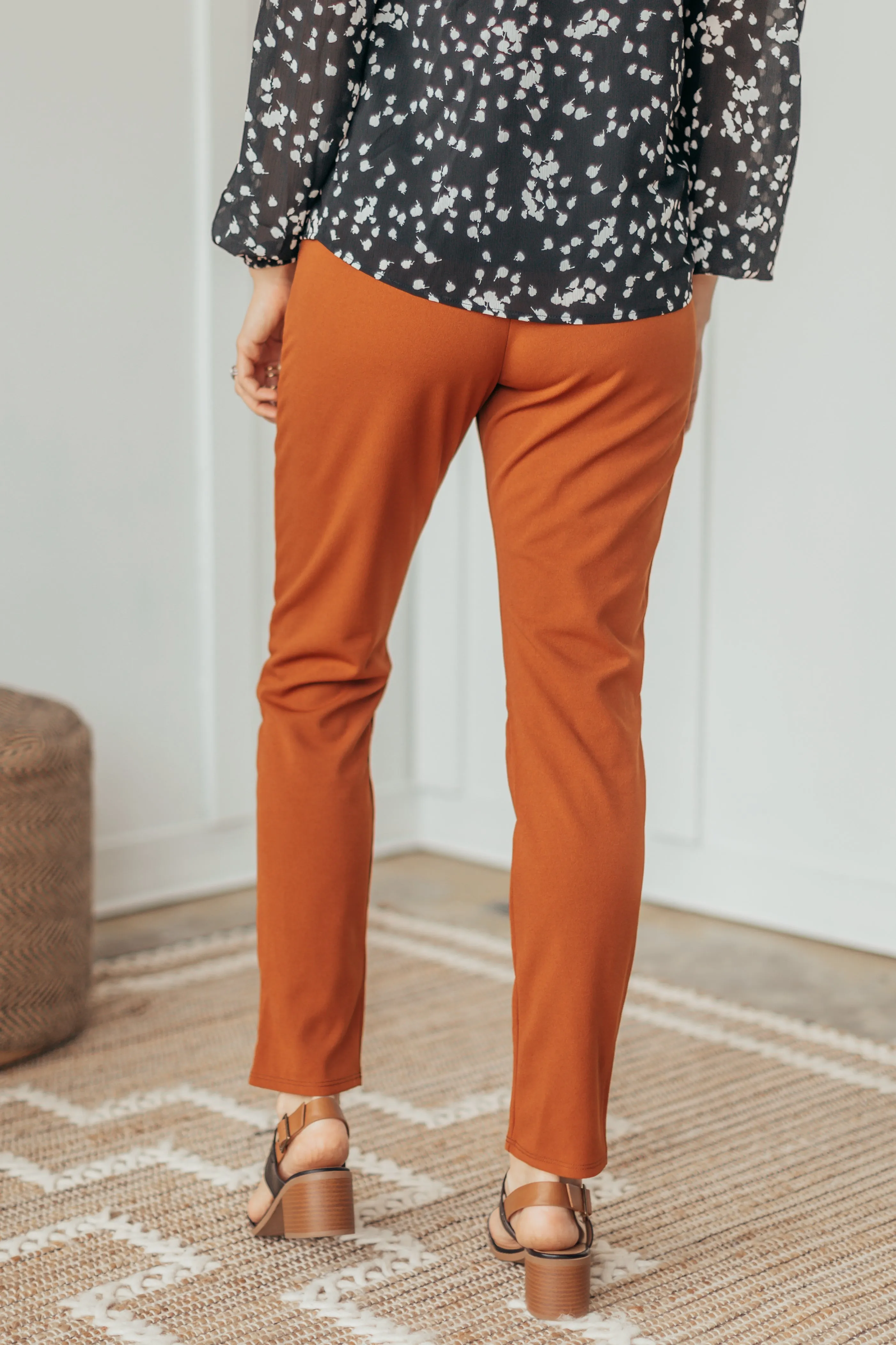 Cindy Straight Fit Pants - 4 Colors