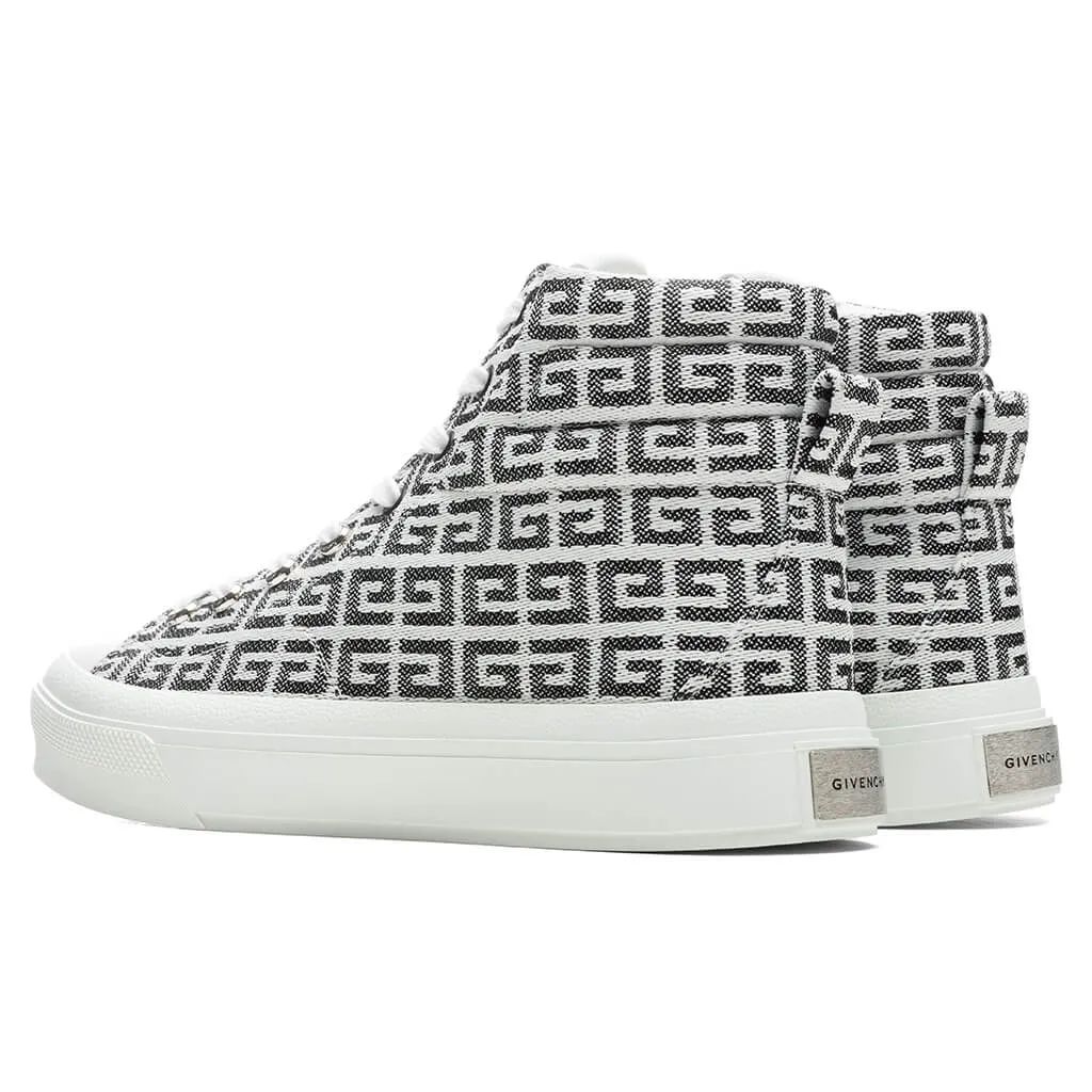 City High Top Sneaker - Black/White