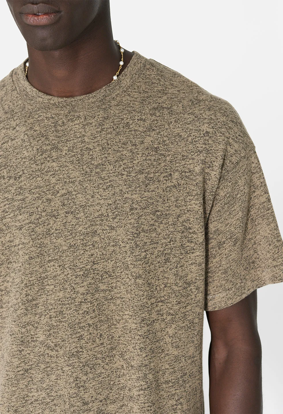 Co-Mix Cropped Tee / Desert Sand