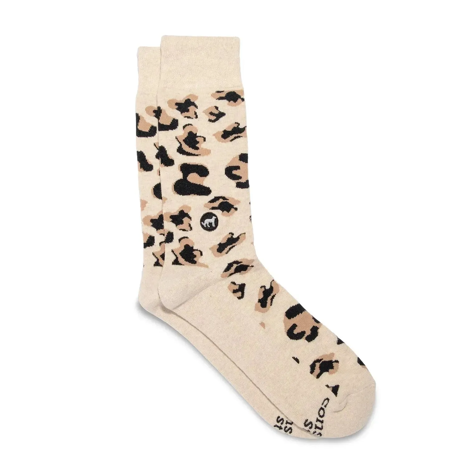 Conscious Step Organic Cotton Socks - that protect cheetahs