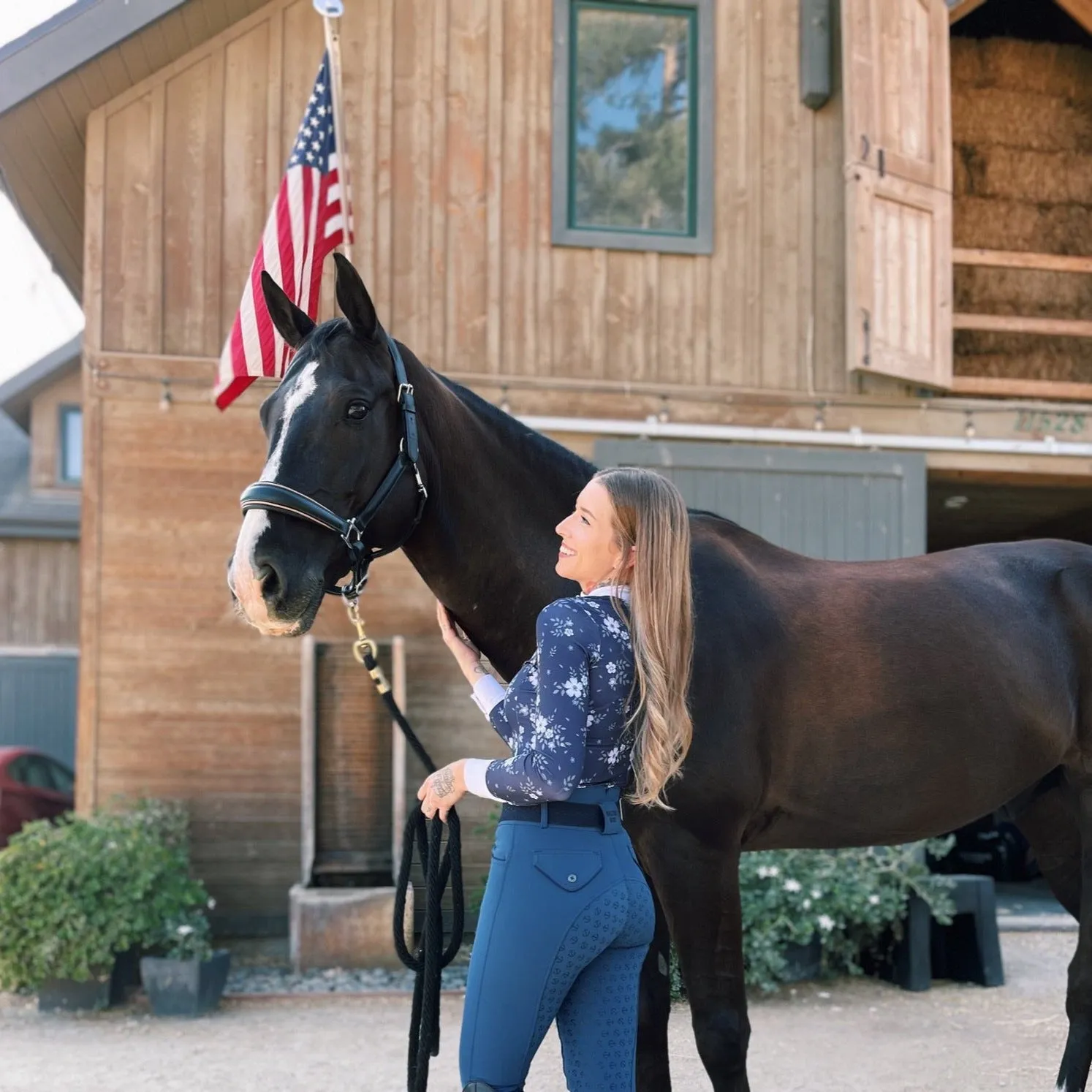 Courtney - Long Sleeve Women's Riding Shirt