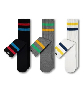 Cushion Crew Socks 3 Pack