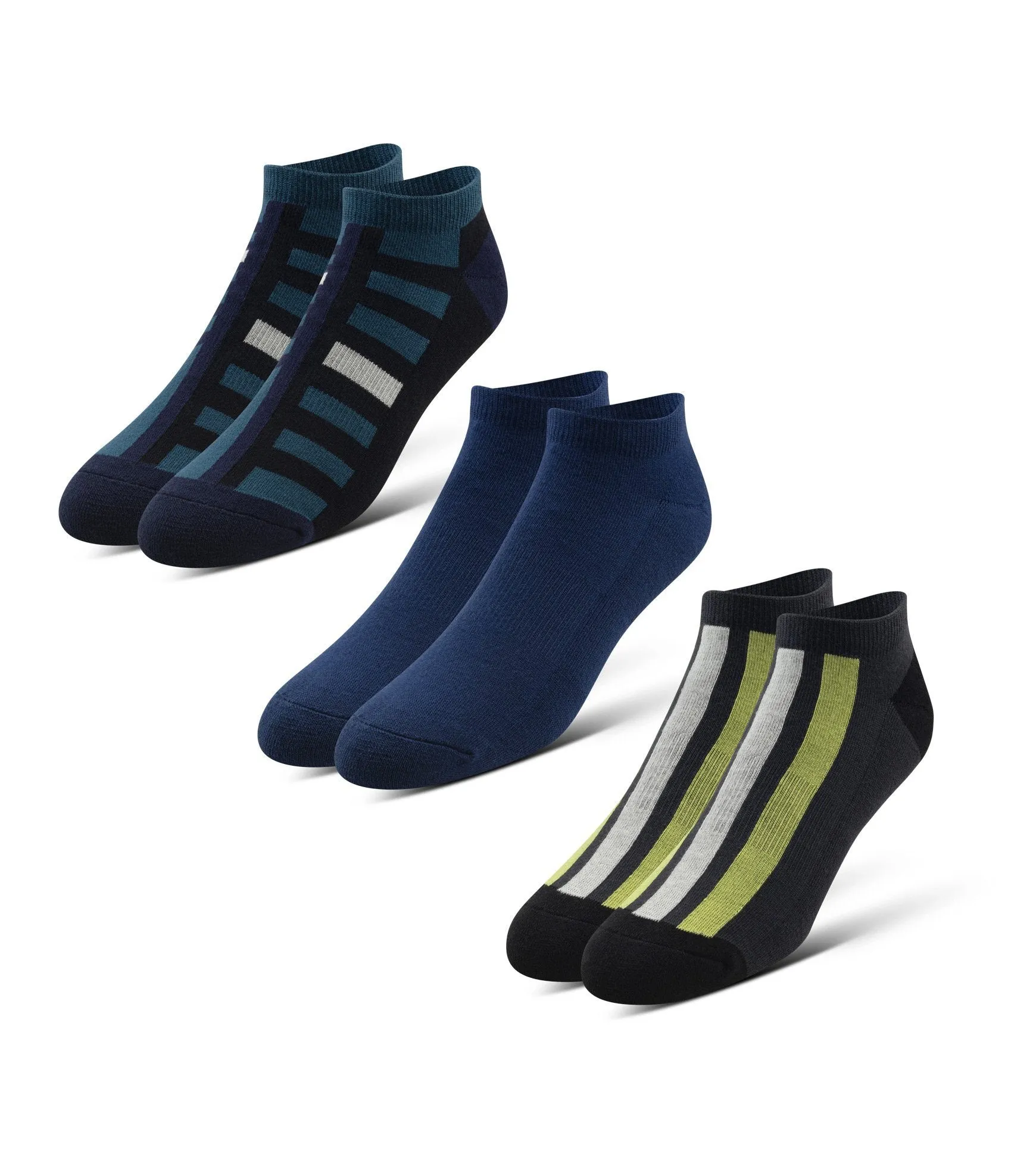 Cushion Low-Cut Socks 3 Pack