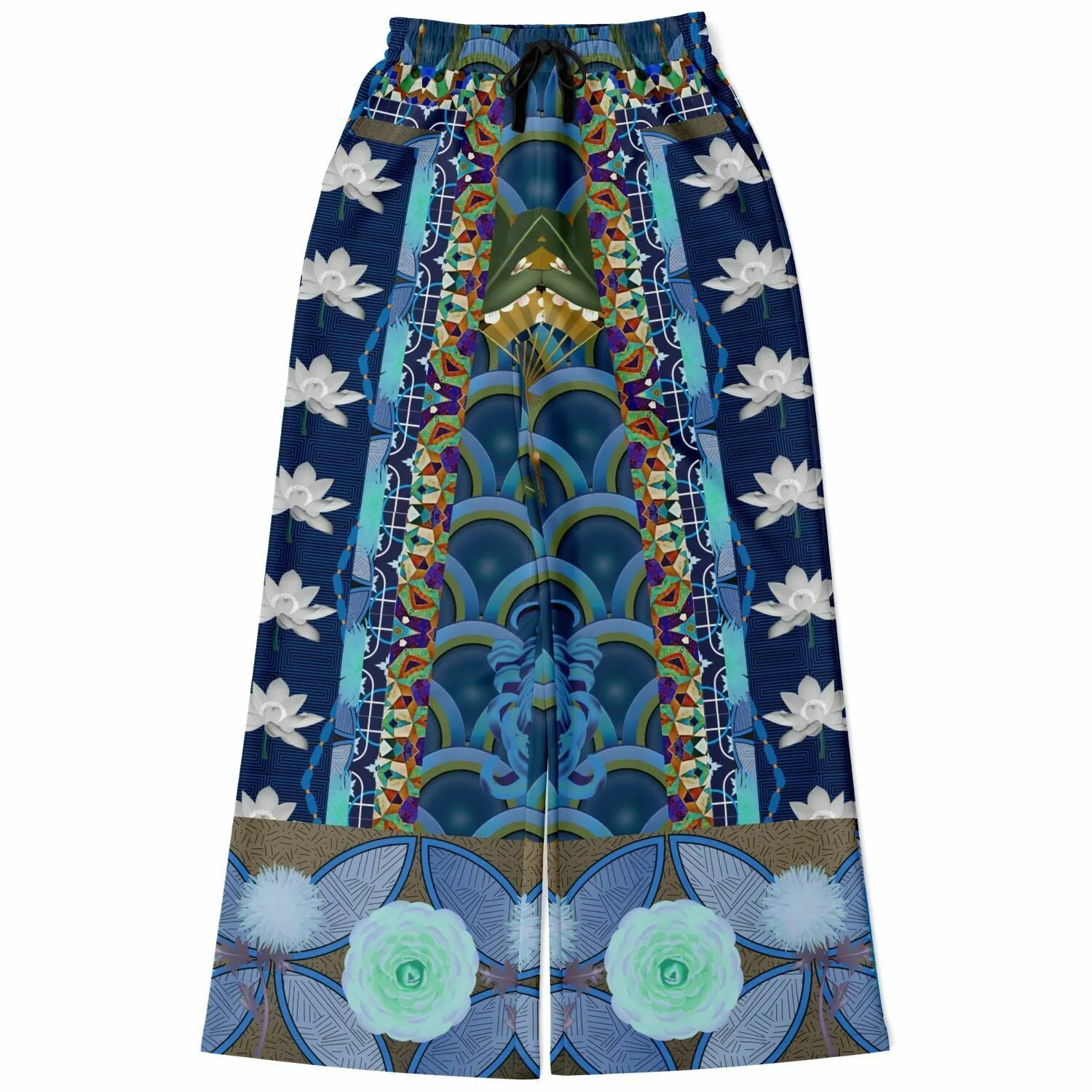 Dahlia Lama Eco-Poly Stretchy Phat Bellbottoms