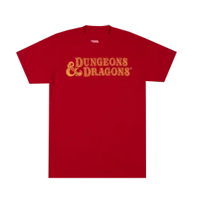 D&D Throw Back Red Tee