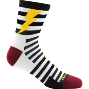 Darn Tough Black Lightning Micro Light Crew Sock