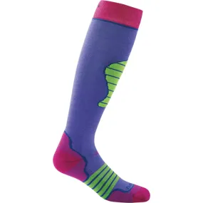 Darn Tough Purple Padded Over-The-Calf Cushion Sock