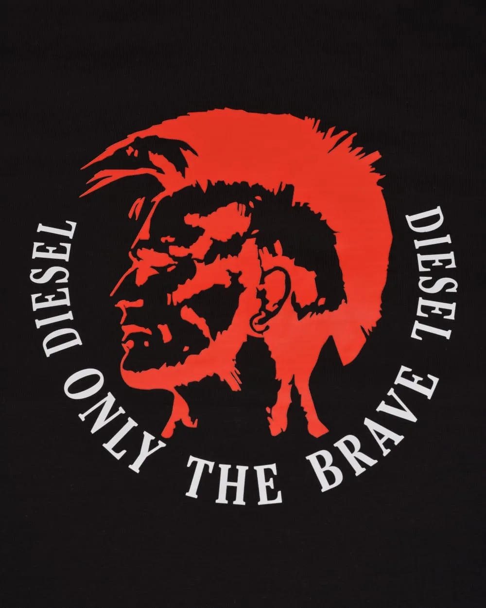 Diesel Only the brave T-shirt Black