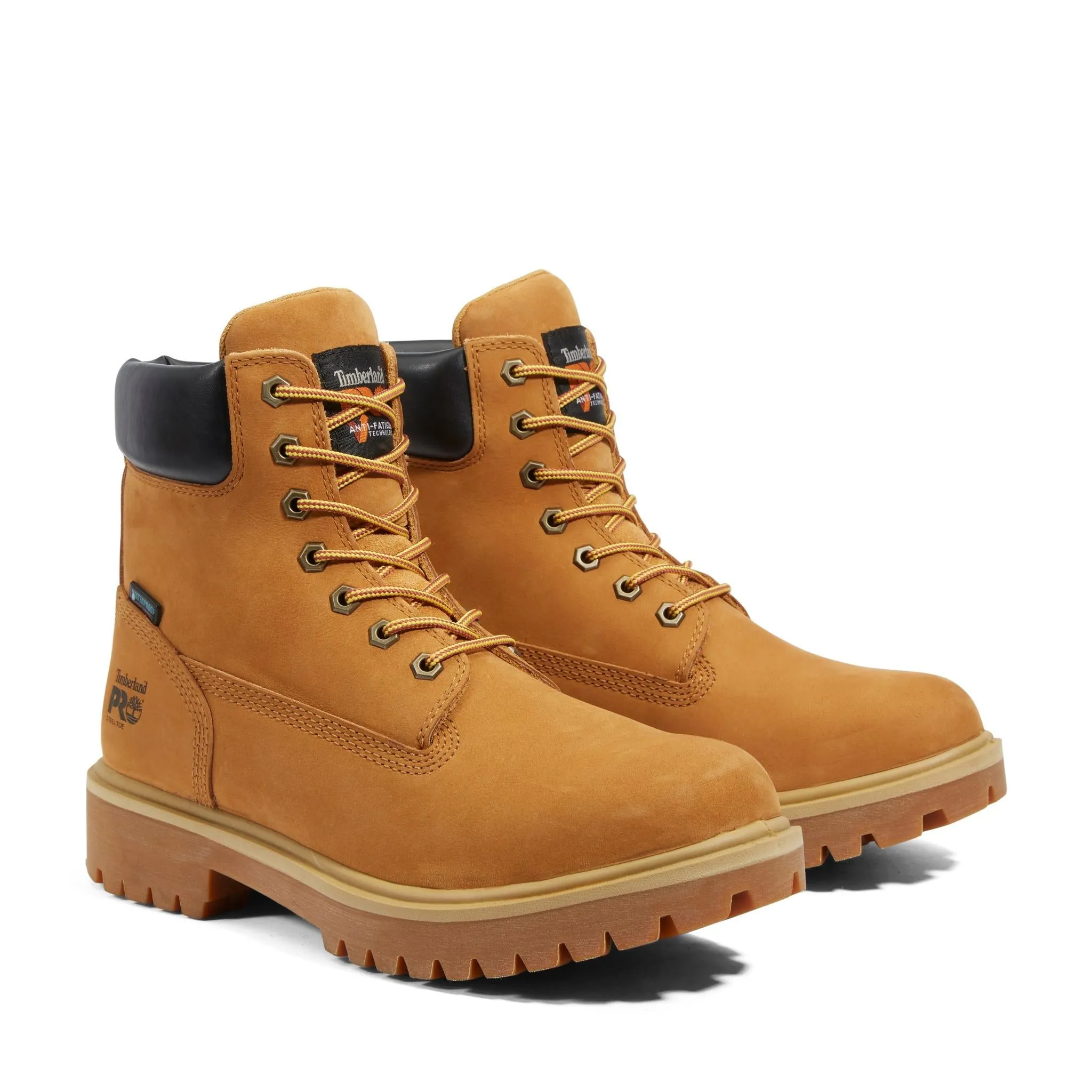 Direct Attach 6 Inch Steel-Toe Waterproof Ins 200G Work Boot Wheat