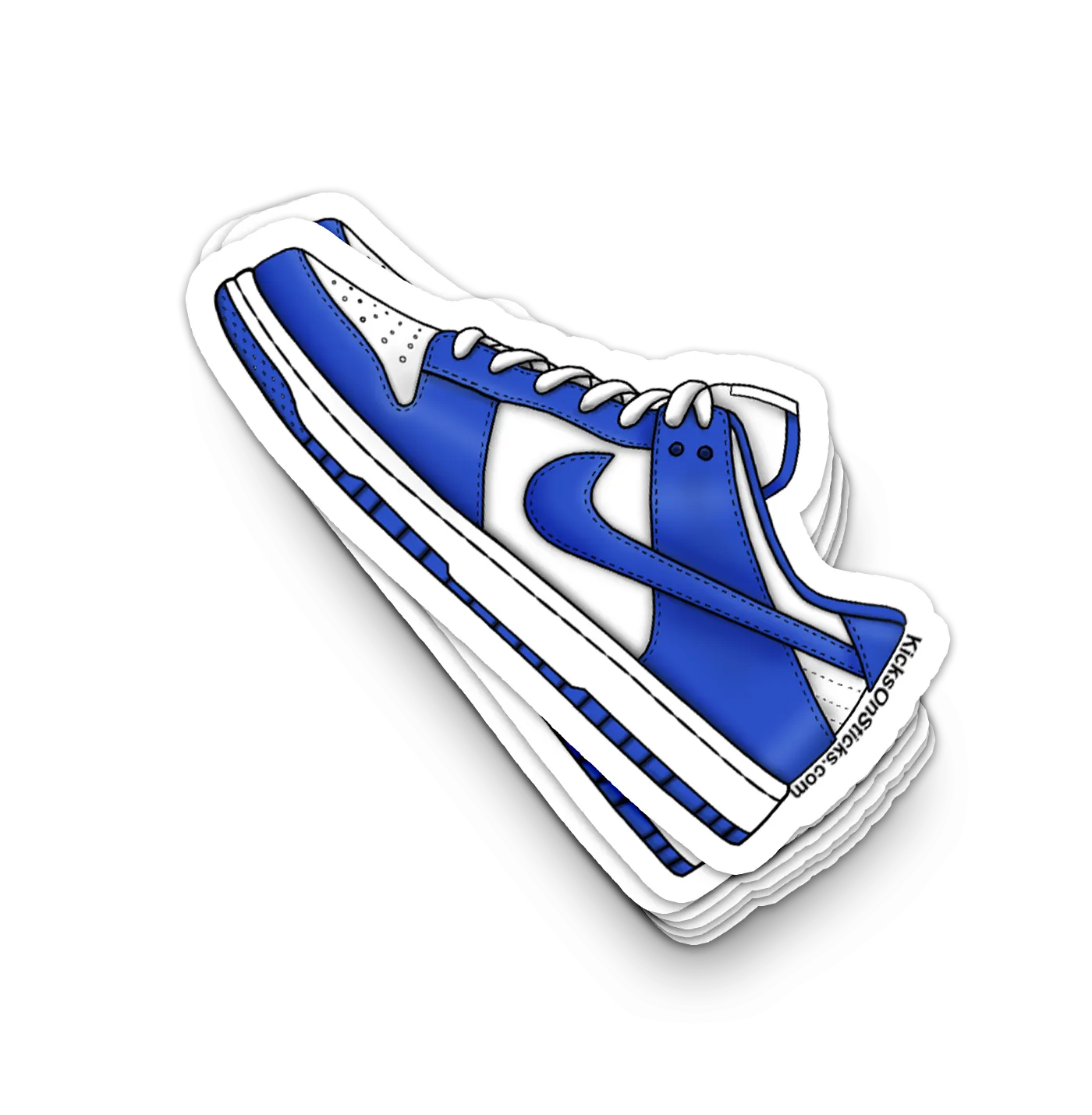 Dunk Low "Racer Blue" Sneaker Sticker