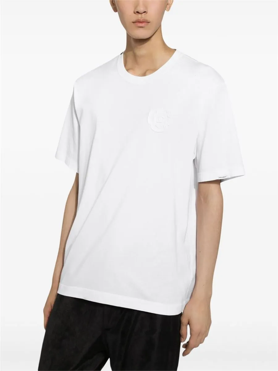 EMBROIDERED LOGO T-SHIRT