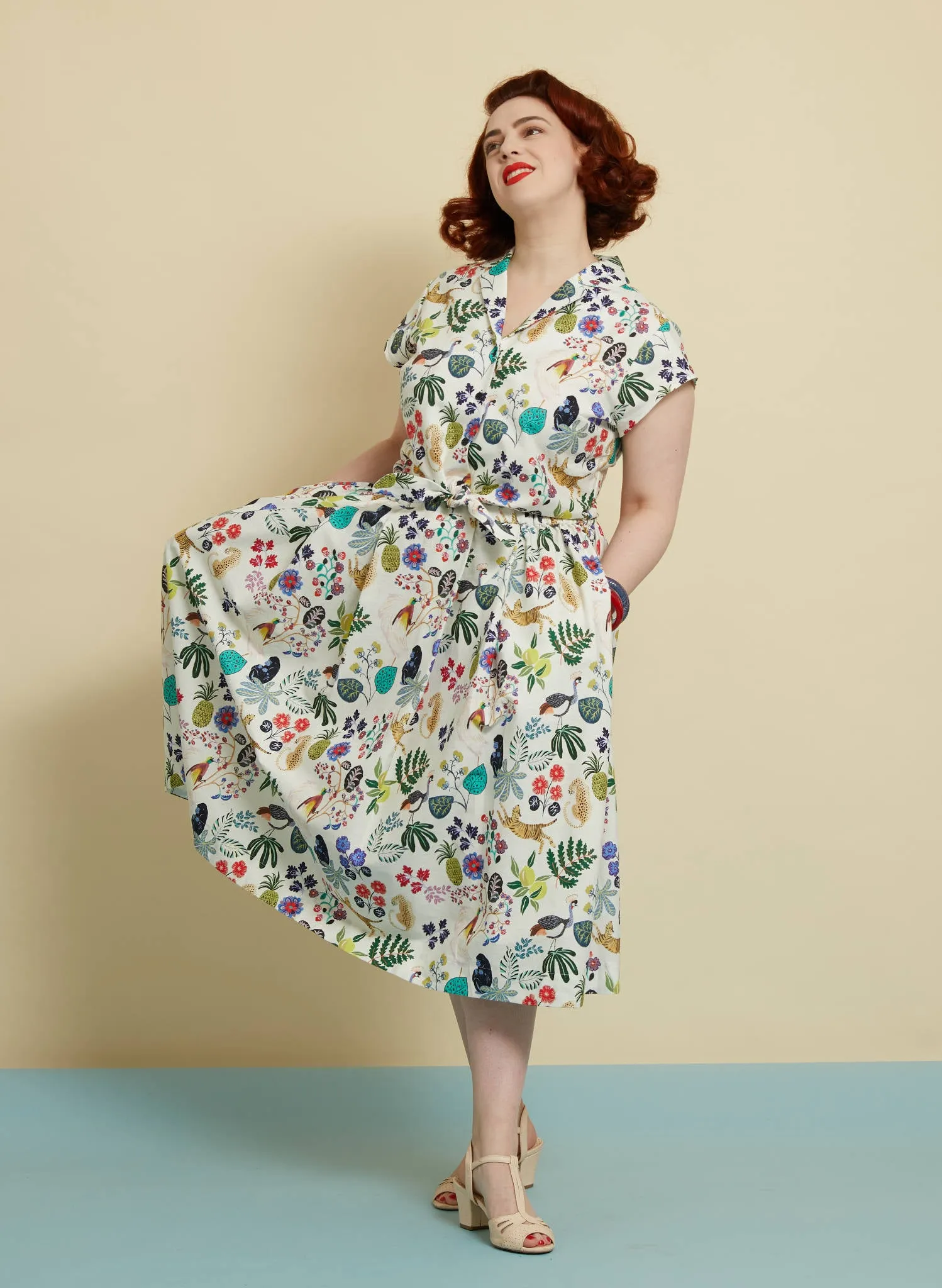 Florence Skirt - Paradise Garden