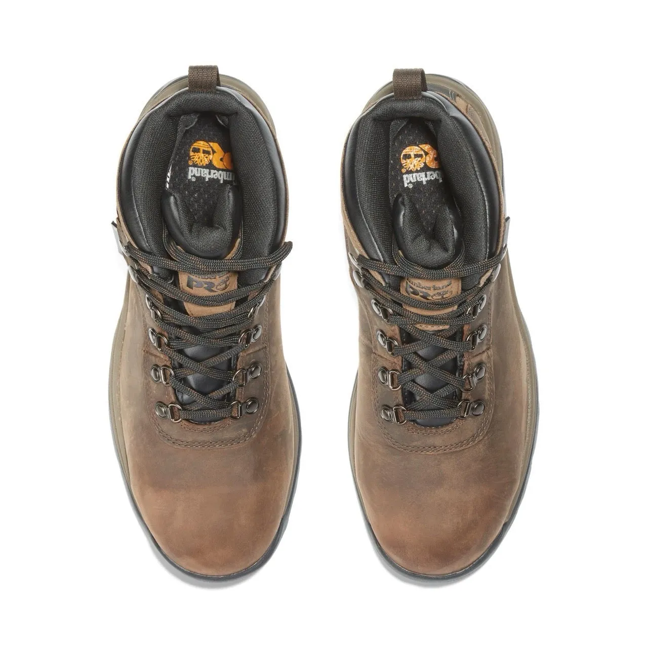 Flume Steel-Toe Waterproof Hiker Work Boot Brown