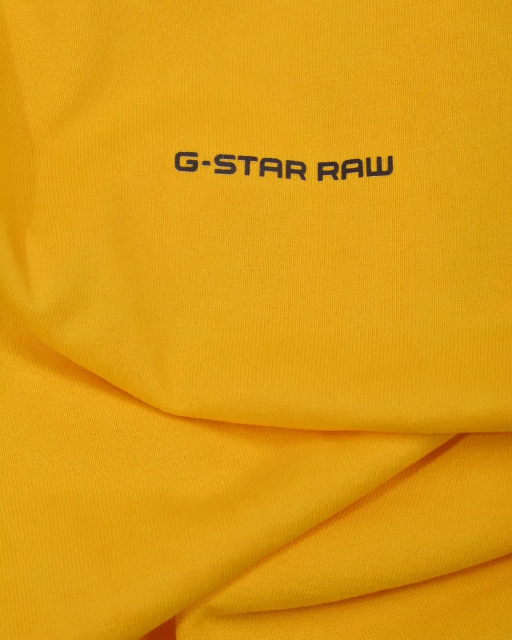 G-Star CENTER CHEST BOXY - Basic T-shirt YELLOW