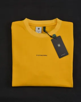 G-Star CENTER CHEST BOXY - Basic T-shirt YELLOW