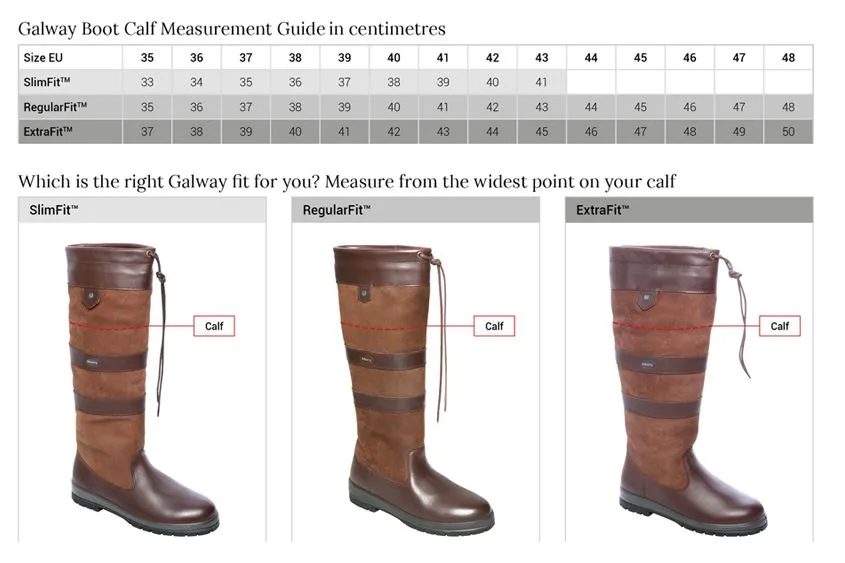 Galway Boot Slim Fit - Walnut