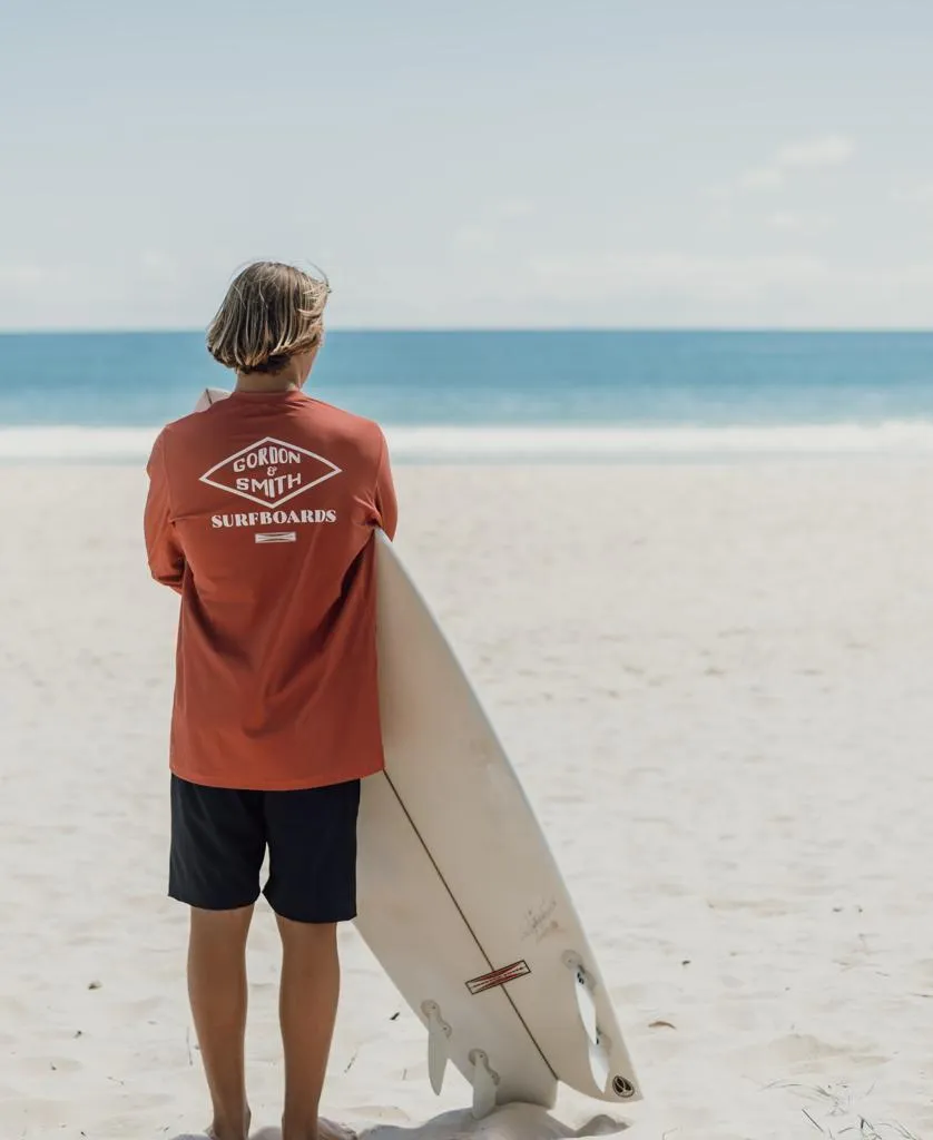 G&S L/S Larry Rash Shirt | Wash Red