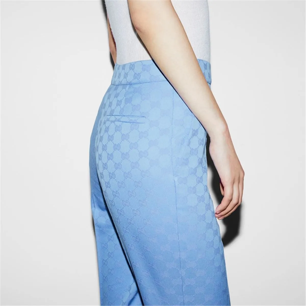 GG COTTON GABARDINE PANTS