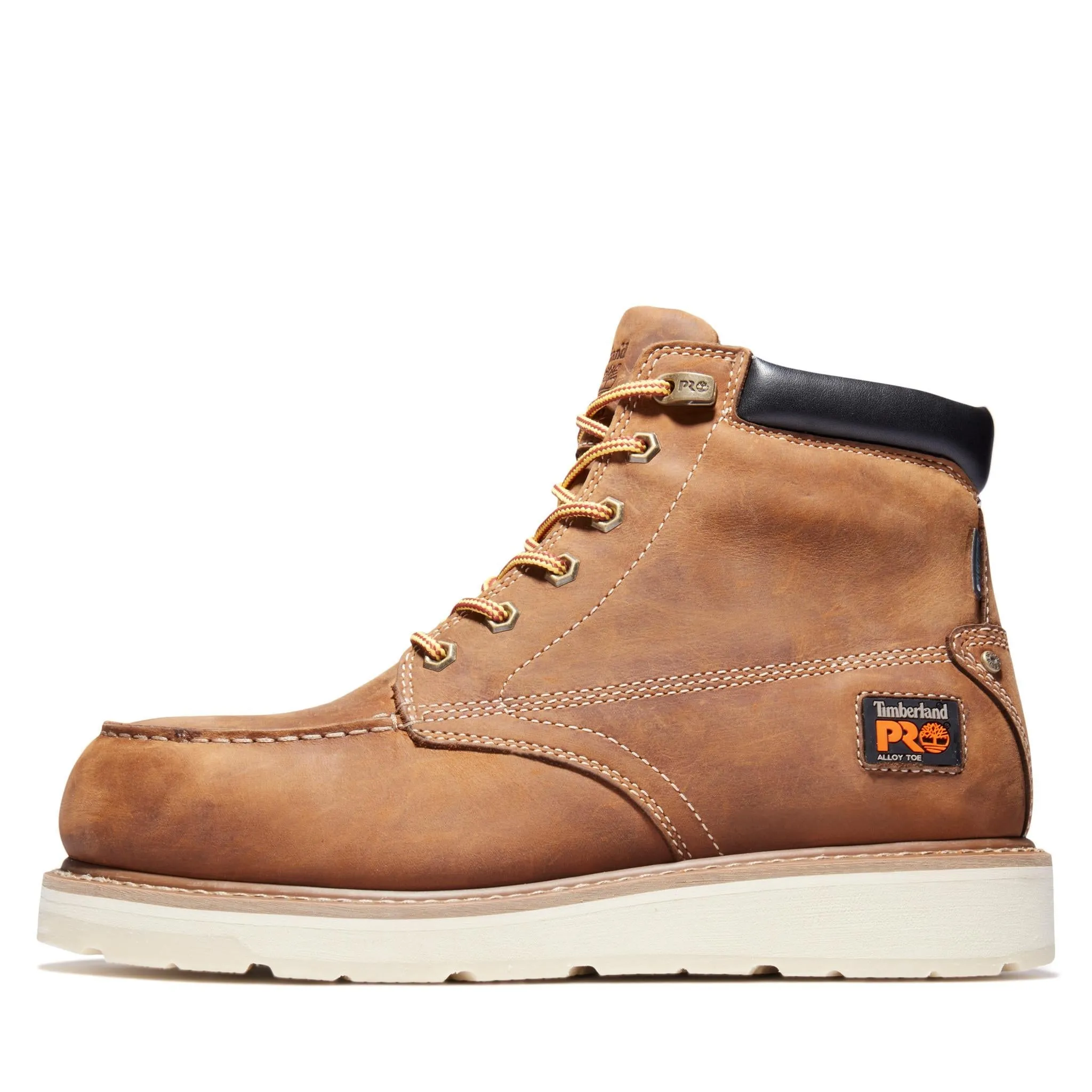 Gridworks 6 Inch Alloy-Toe Waterproof Work Boot Brown